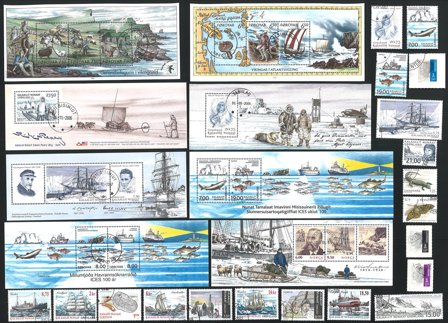 Martin Mörck - 11 miniark, 2 hæfter og 71 forskellige frimærker 1997-2015 - Stemplet