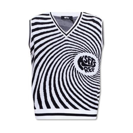 MSFTSrep Patterned vest , Wit , Heren , Maat: L