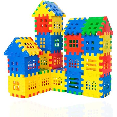 Interlocking Building Blocks Toys for Kids - Toddlers Building Bl