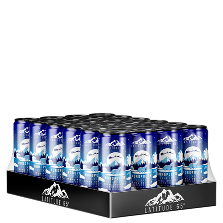 24 x Latitude 65 Energidryck 330 ml