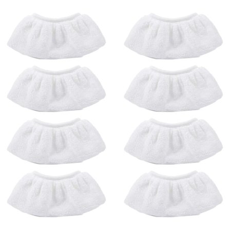 8 kappaleen mikrokuitukangaspeitepaketti Karcher-höyrypuhdistimelle Easyfix Sc2 Sc3 Sc4 Sc5 käsipistoolilisävarusteet