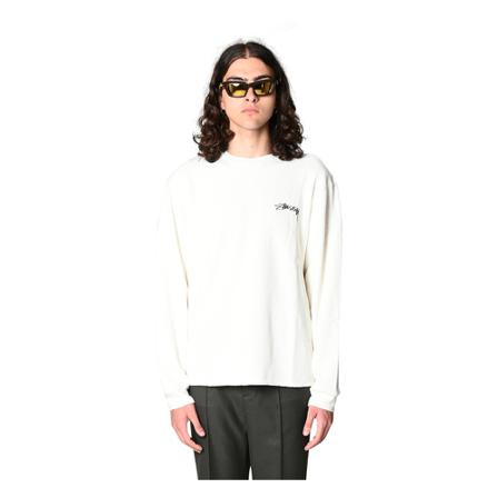 Stüssy, Round-neck Knitwear Beige, Heren, Maat:M