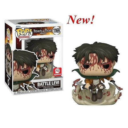 2023 Nyeste Pop Attack On Titan Serie #1169 Kamp Levi Actionfigur Legetøjssamling Gaver Db