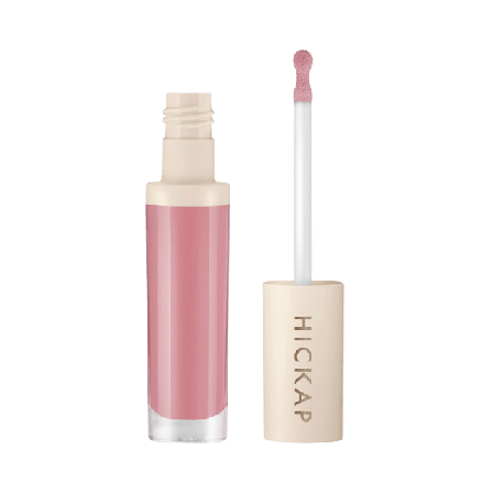 Hickap Dewy Lips Velvet Gloss - Pink Marshmallow Läppglans Dam Rosa 5 ML