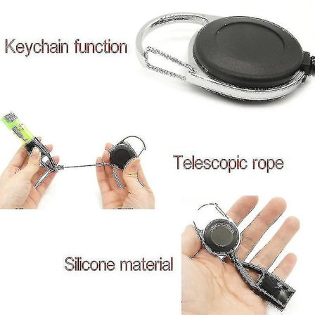 10 stk. silikone lighter holder sleeve clip lighter cover med