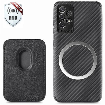 Iskunkestävä kuori Magsafe RFID:llä magneettikorttipidikkeellä A53 5G