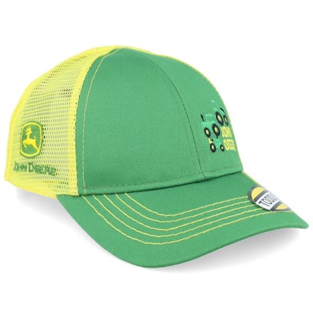 John Deere - Vert trucker Casquette - Kids Mesh Back Tractors Yellow/Green Trucker @ Hatstore