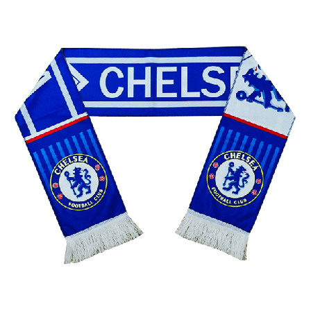 Mub- Jalkapallofani plyysihuivi Joukkueen tunnus Kaulahuivi Hurraava lahjatavara Chelsea