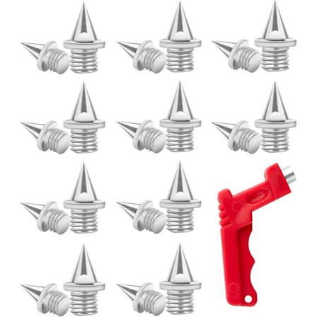 100 stk. løbeskopigge, sølv