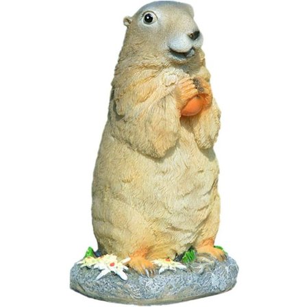 Murmeli Puutarha Patsas Hartsi Murmeli Veistos Puutarha Eläin Patsaat Söpö Ulkoilma Koriste