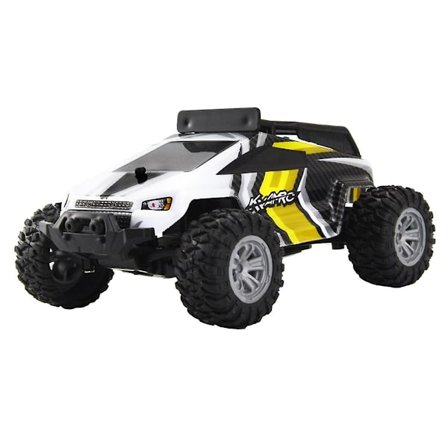 KYAMRC 1:32 2.4G Fjärrkontroll Elektrisk Bil Barnleksak Present Hög Hastighet Drift RC Bil med LED-ljus