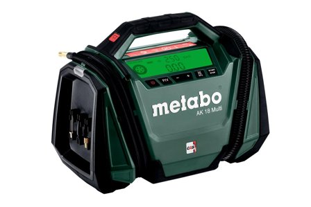 Metabo AK18 MULTI Kompressor uten batteri og lader, Verksted & bil