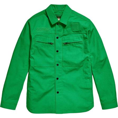 G-star, Casual Shirts Groen, Heren, Maat:M,Katoen,Borduur