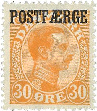 Danmark 1922 - Postfærgemærke AFA 6 - Postfrisk