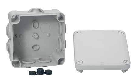 Schneider Electric IMT05025 Kopplingsdosa 105x105x55 mm, utvändig Vit, Installationsmaterial