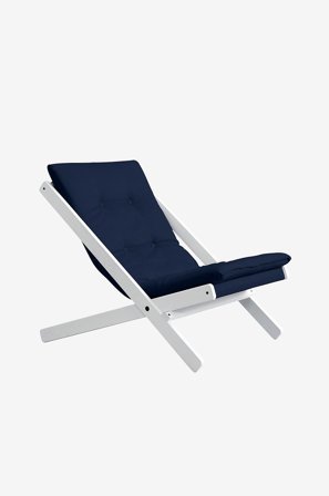 Karup Design - Stol Boogie Hvit Base - Blå - Stoler - Fra Homeroom