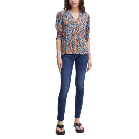 ICHI IHYESIM Shirt Skjortor Dam Flerfärgad 42