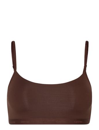 Unlined Bralette Brown Calvin Klein