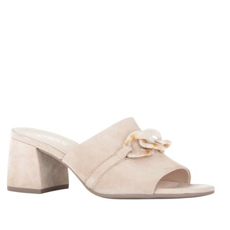 Gabor, High Heel Sandals Beżowy, Kobieta, Rozmiar: 37 EU