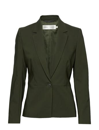 Zella Blazer Blazers Single Breasted Blazers Vihreä InWear