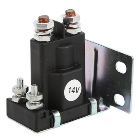 Club Car Solenoid 4 Terminal 27153‐G01 612813 Erstatning for EZGO TXT Gas 1994‐Up