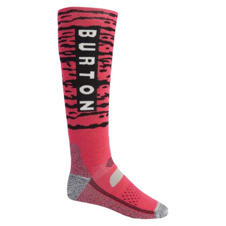 Burton Men's Performance Midweight Sock ski socks Pink M