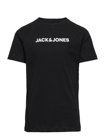 Jwhcurved Chest Tee Ss O-Neck Jnr Black Jack & J S