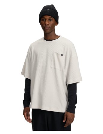 Under Armour Ua Rival Waffle Crew - Cream - XL