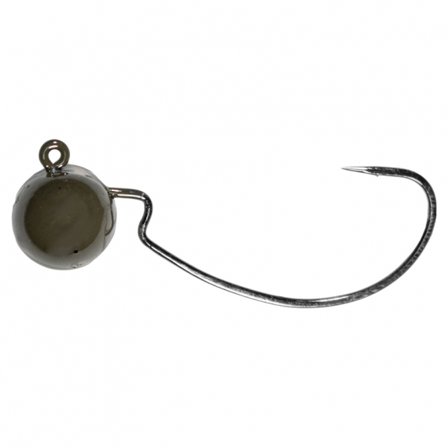 LMAB Tungsten Offset Jig Green Pumpkin 4/0 - 3,5g