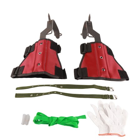 Justerbare Træbestigningssporer Opretstående Træbestigning Værktøj Klatreudstyrssæt Klatresporer