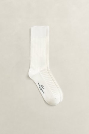 GANT Herren Leichte Sportsocken (43-45) Weiß