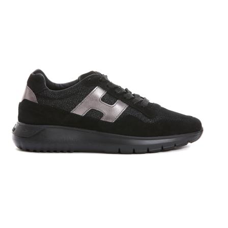 Hogan, Sneakers Zwart, Dames, Maat:35 EU