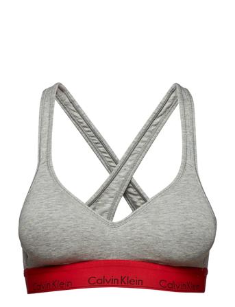 Bralette Lift Lingerie Bras & Tops Soft Bras Tank Top Bras Harmaa Calvin Klein