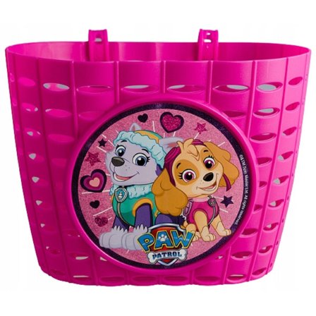Plastkurv til Cykler og Løbehjul med PAW Patrol Design