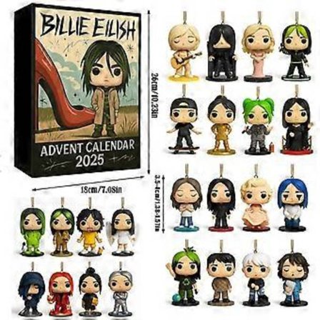 Billie Eilish Adventskalender Blind Box Julegave