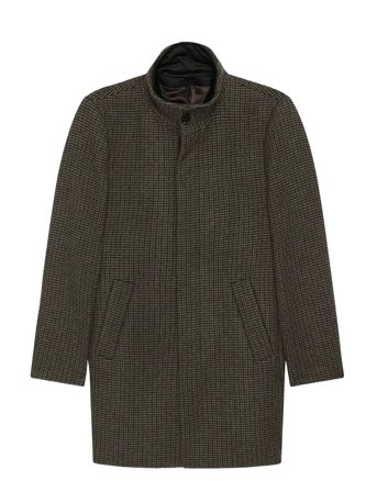 Maharvey N Uldfrakke Frakke Brown Matinique