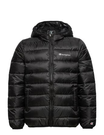 Hooded Jacket Black Champion