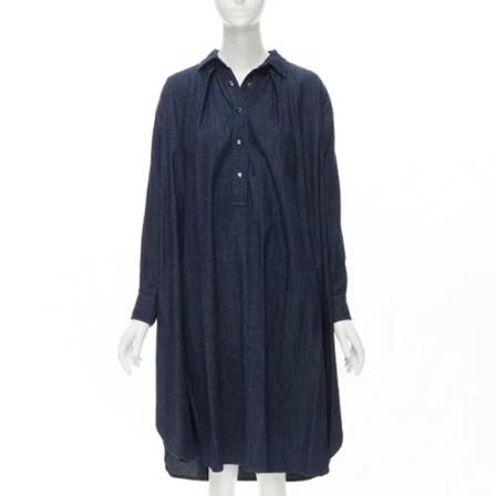 Marni Pre-owned, Pre-owned Cotton dresses Blauw, Dames, Maat:M,Katoen