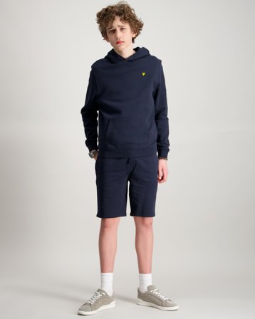 Lyle & Scott Sweat Short Niebieski Szorty Chłopiec - Kids Brand Store