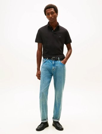 Tommy Hilfiger Core 1985 Regular Polo - Black - L