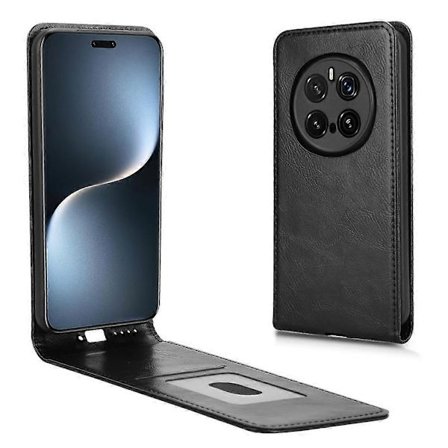 For Honor Magic7 Pro 5G Etui med Kort Slot Magnetisk Vertikal Flip Læder Telefon Cover