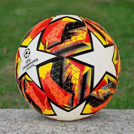 UEFA Champions League Flame Red (for matchtrening) voksen fotballkamp nr. 5 ball-XF20-
