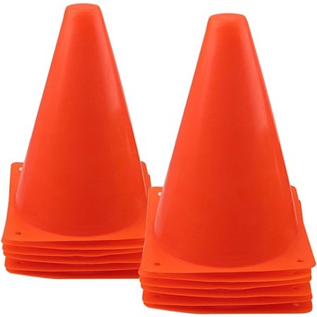 Plastkoner Sportträning Agility Marker Cone 7 Inch