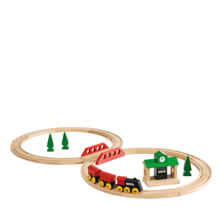 Brio Klassiskt Figur-8-set Träleksaker ONESIZE