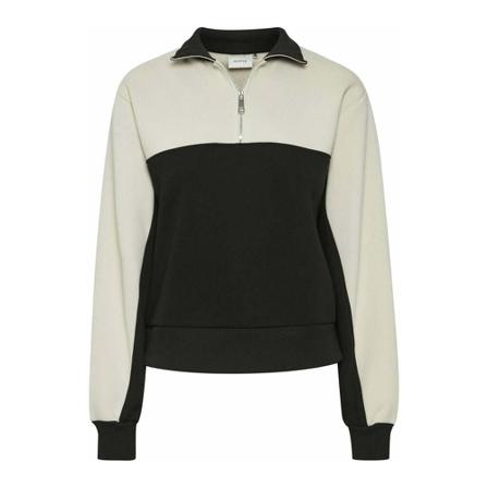 Gestuz, Helen GZ zipper pullover Biały, Kobieta, Rozmiar: XL