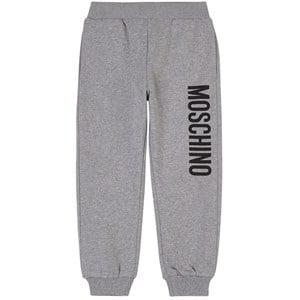 Moschino Branded Sweatpants Grey Melange - Bottoms - 6 years - Grey