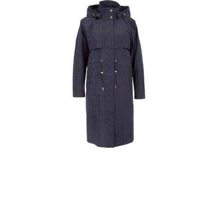 Woolrich Blue Parka Briar Melton , Blauw , Dames , Maat: M