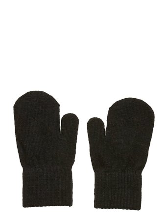 Basic Magic Mittens -Solid Col Black CeLaVi