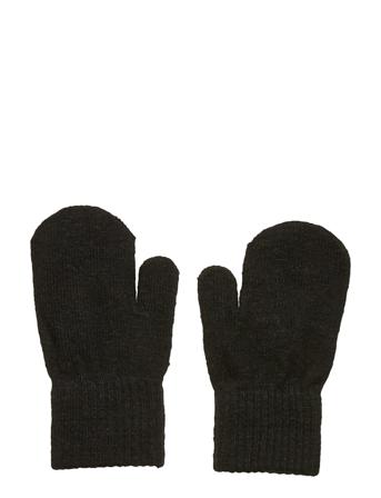 Basic Magic Mittens -Solid Col Accessories Gloves & Mittens Mittens Svart CeLaVi