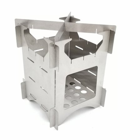 1 stk camping vedovn bærbar ovn lett ovn utendørs